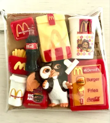 가챠 파우치 패스트푸드 그렘린 데코 부품 캡슐 토이