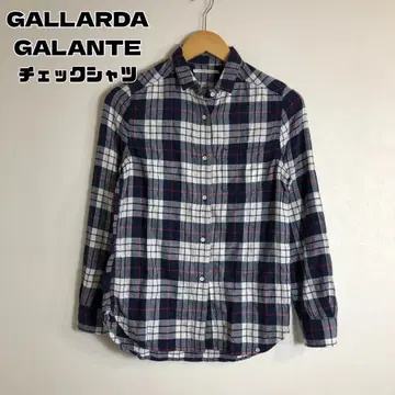 GALLARDA GALANTE 개럴개런트 체크 셔츠 네이비