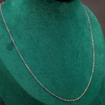 각인 레인보우 스테인리스 체인 목걸이