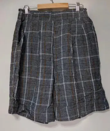 SEVENDAYS 체크 무늬 숏팬츠 M 사이즈