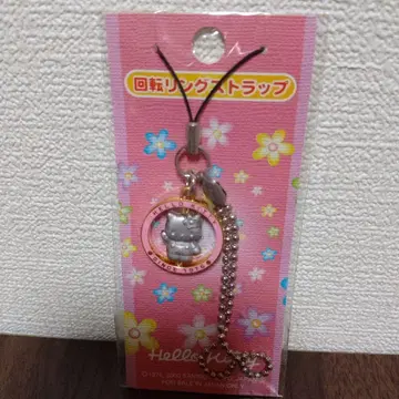 Hello Kitty 회전 반지 스트랩