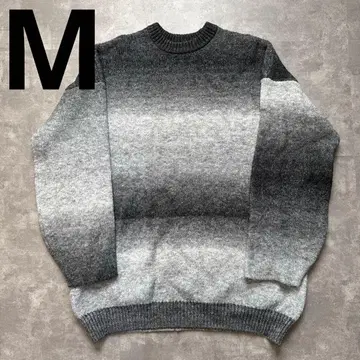 ADRER 24AW 포근포근 니트 그라데이션 M