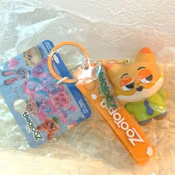 주토피아 닉 와일드 키링 스트랩