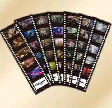 걸즈밴드클라이 7종 컴플리트 세트 영화 특전 필름풍 책갈피 미개봉