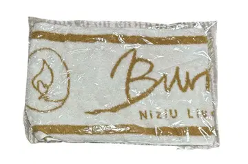 NiziU Burn it Up 머플러 타월 [ 미사용 ]