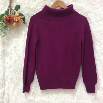 내추럴 뷰티 니트 캐시미어 스웨터 [ M ] 양모 도쿄 스타일