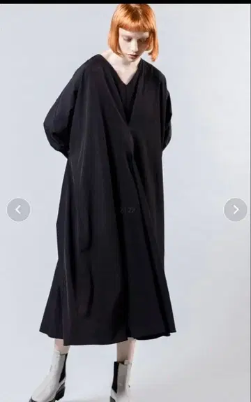 오즈모시스 osmosis V넥 돌먼 원피스