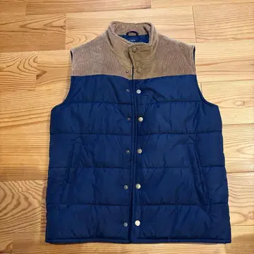 J.Crew 다운 베스트 네이비/베이지