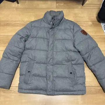 타미힐피거 그레이 다운 자켓