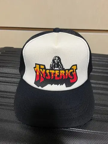 HYSTERIC 트래커 캡 화이트/블랙