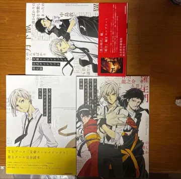 문호 스트레이독스 공식 가이드북 3권 세트