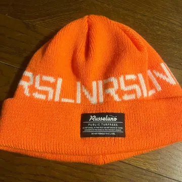 [ 새상품 ] RUSSELUNO 러셀노 니트 모자 골프웨어