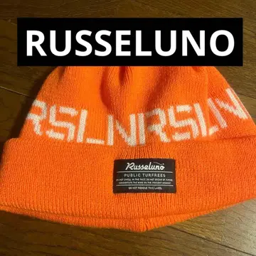 [ 새상품 ] RUSSELUNO 러셀노 니트 모자 골프웨어