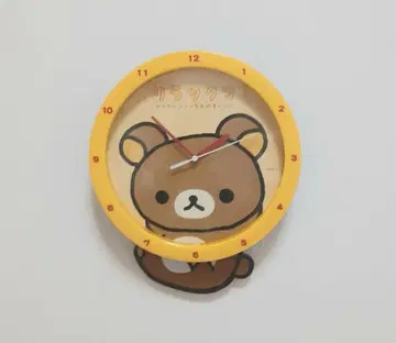 리락쿠마 벽걸이 시계