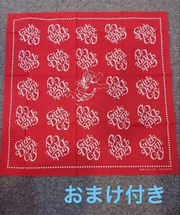 GIRLS DON'T CRY 반다나