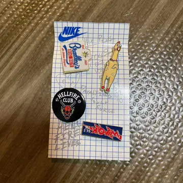 기묘한 이야기 NIKE 핀 배지 세트
