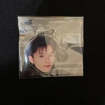 아사히 얼굴 아크릴 키링
