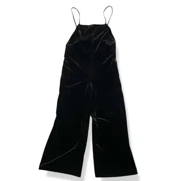 새상품급 어반 리서치 서니 라벨 블랙 벨로아 살로펫 올인원