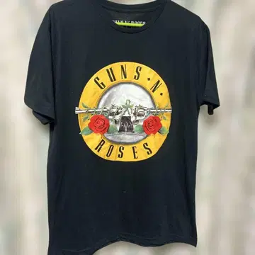 건즈 앤 로지스 블랙 티셔츠 LG