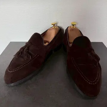 Crockett & Jones ALDERNEY 스웨이드 브라운