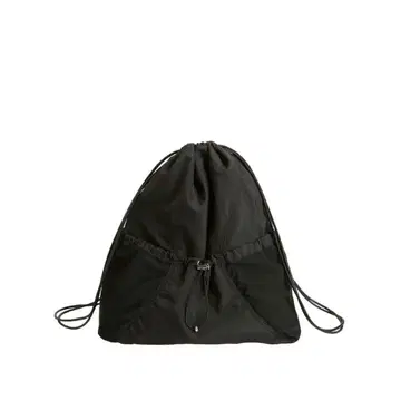 [ EMODA ] 나일론 드로스트링 백 ( 블랙 )