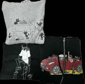 키요 고양이 후드티/집업/T셔츠 묶음 판매