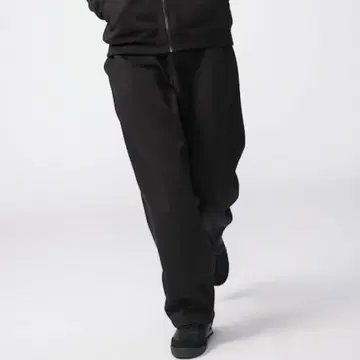 유니클로C UNIQLO : C 맨투맨 와이드 팬츠 블랙 S