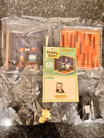 동물의 숲 준 Happy Room 피규어 세트