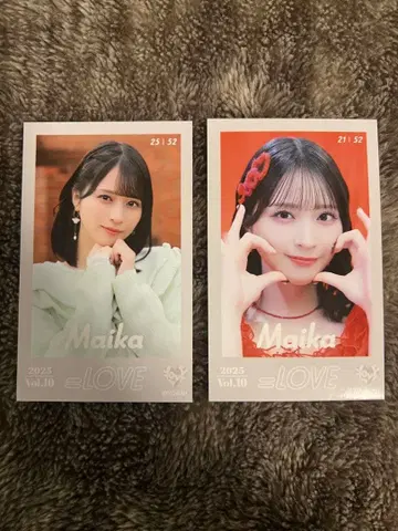 이코럽 사사키 마이카 미니 포토 카드