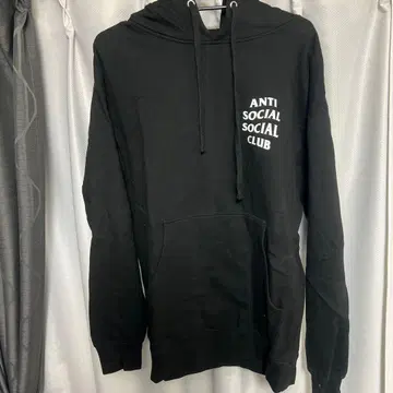 ANTI SOCIAL CLUB 블랙 후드티 M