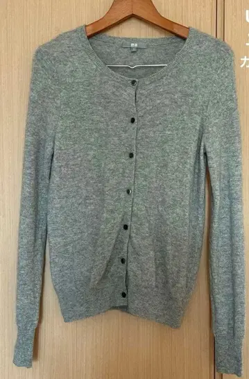 유니클로 여성용 캐시미어 가디건