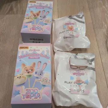 주토피아 마쉬멜로우 시리즈 플로키 블라인드 박스 피닉 벨웨더