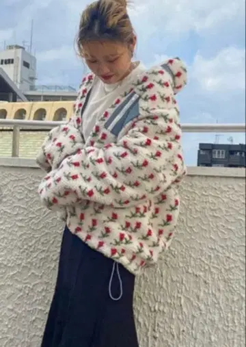 Jouetie 쥬에티 리버서블 2WAY 플리스 자켓 아우터