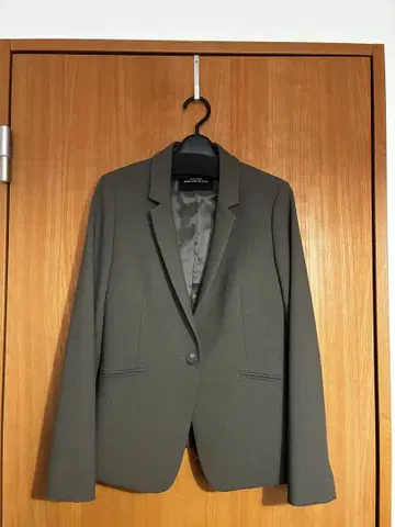 그린 라벨 브라운 수트 테일러드 자켓 팬츠