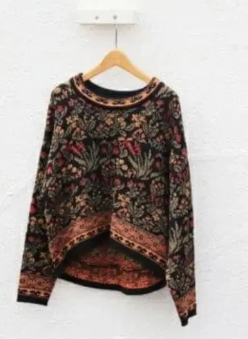 TODAYFUL 투데이풀 꽃무늬 자카드 니트 풀오버