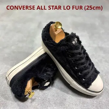 [ 미사용품 ] 컨버스 올스타 퍼 스니커즈 25cm 블랙