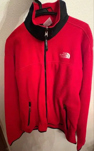THE NORTH FACE 레드 플리스 자켓 L 사이즈