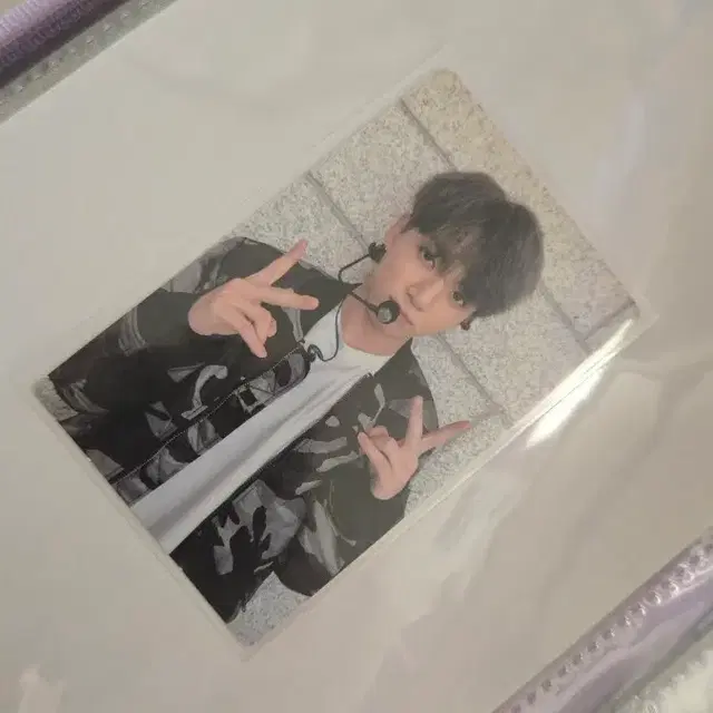 BTS 2017 메모리즈 블루레이 정국 포카