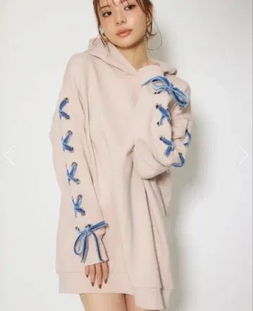 rienda 마이멜로디 맨투맨 미니 원피스