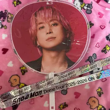 Snow Man 음고지신 ON 사쿠마 다이스케 부채 은테 낙하물