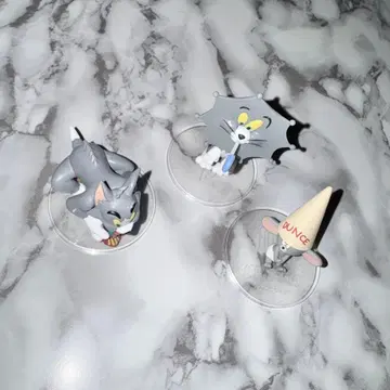 톰과 제리 HAPPY 복권 피규어 3종 세트