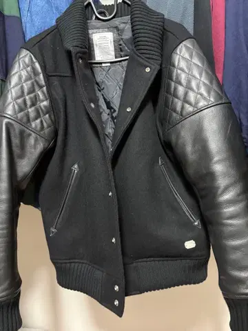 THE CRIMIE 블랙 가죽 자켓 M