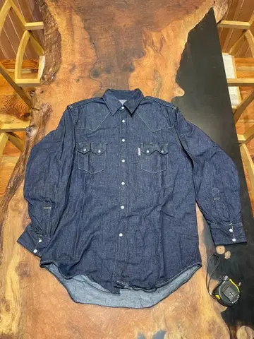 BLUE BLUE 데님 셔츠