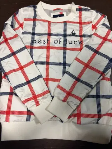 여성용 골프웨어 M 체크 무늬