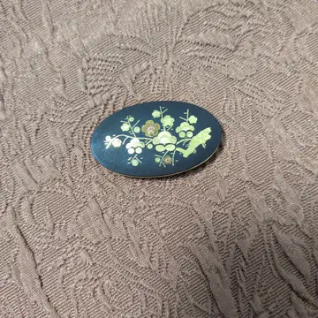 상감 매화가지 오비 고정 띠