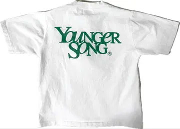 Younger Song 티셔츠 화이트 그린