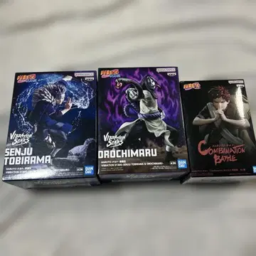 NARUTO 나루토 피규어 3종 세트