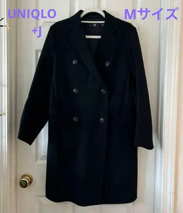 유니클로+J 더블 페이스 체스터 M 사이즈