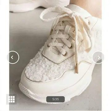 볼륨 밑창 보아 스니커즈