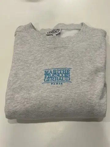 마리떼 프랑소와 저르보 그레이 맨투맨